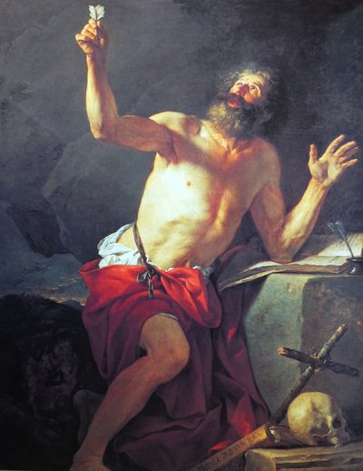 Heiliger Hieronymus von Jacques Louis David